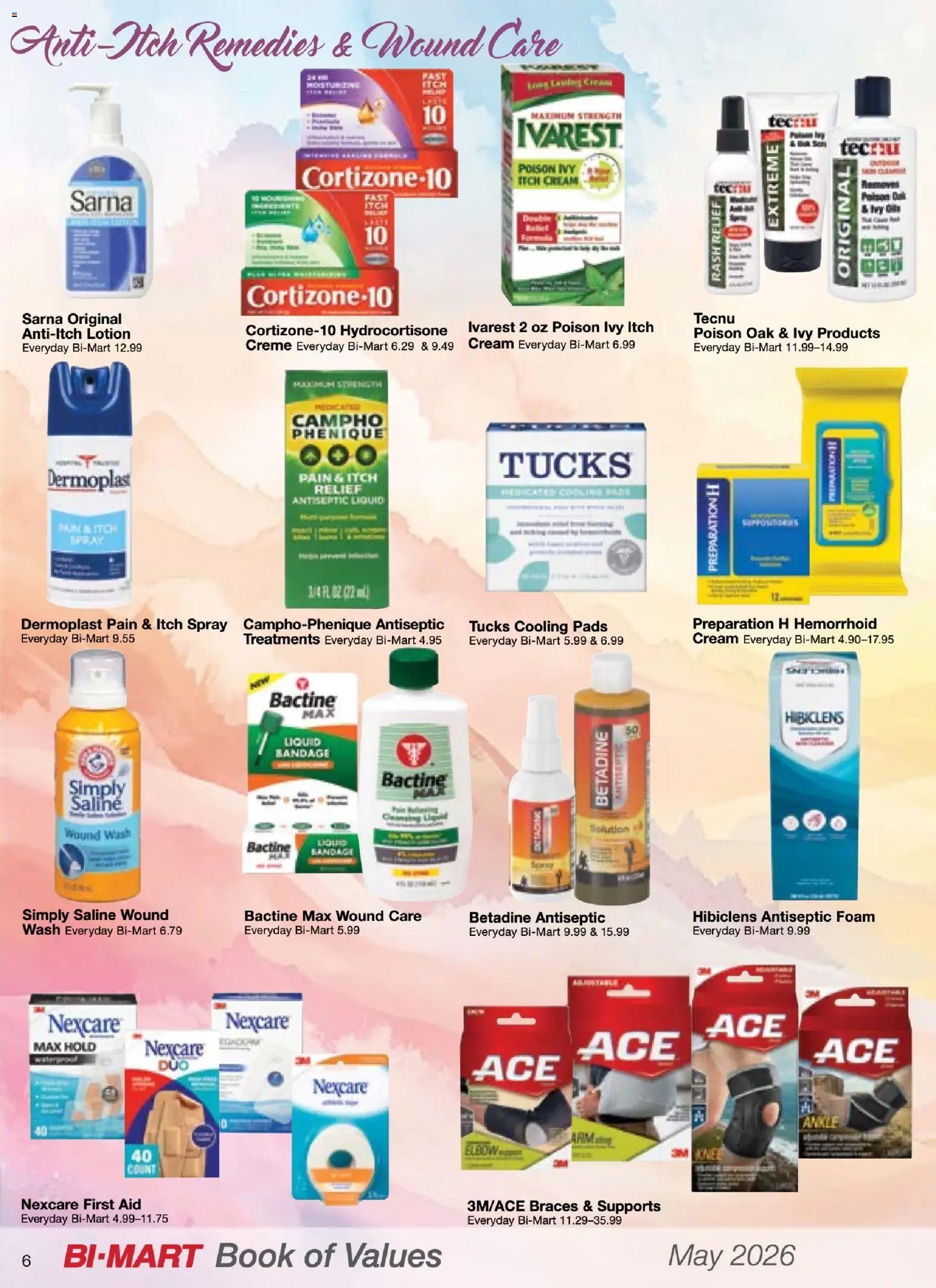 Bi-Mart May Health & Beauty Book of Values