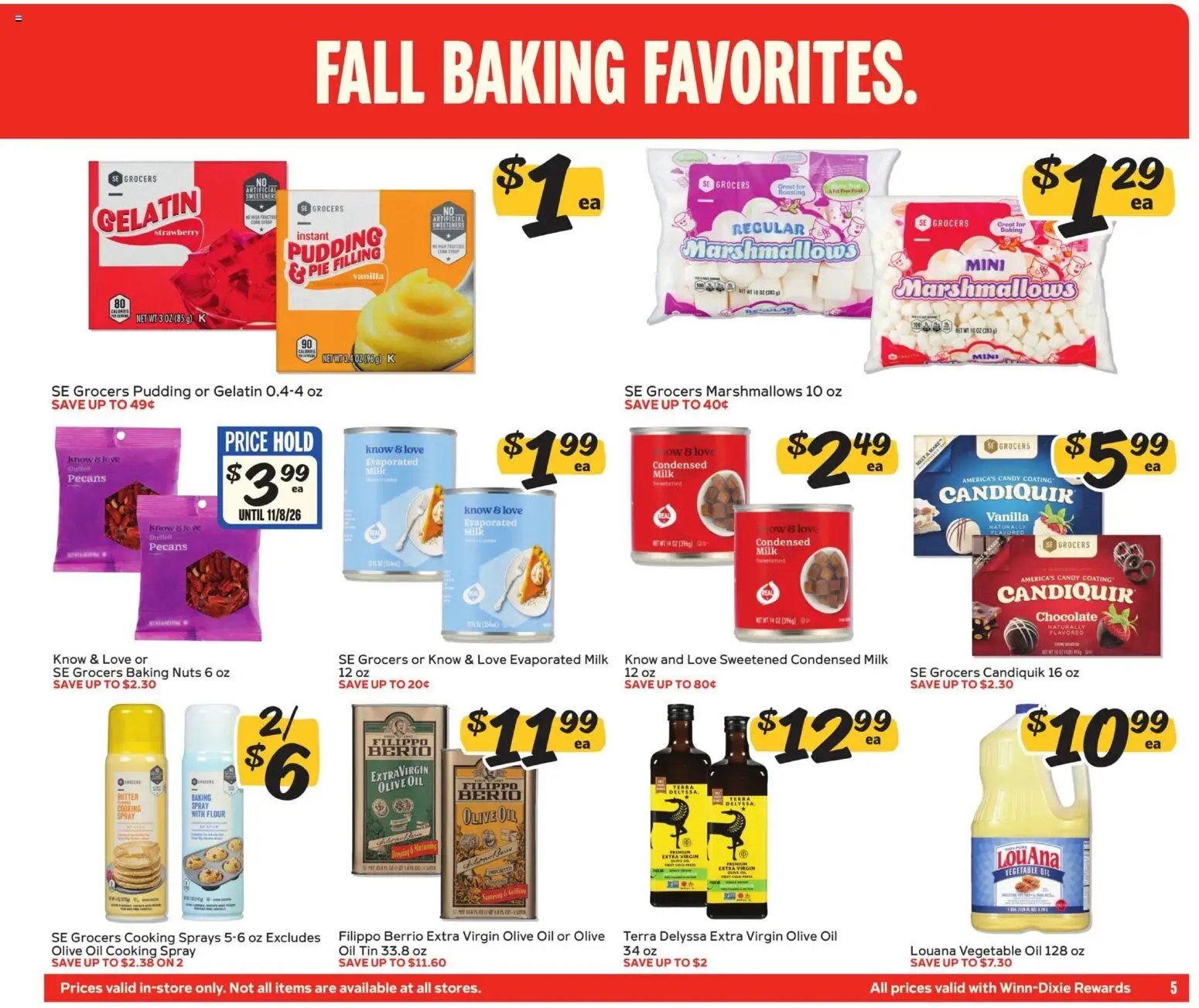 Winn Dixie In-Store Flyer