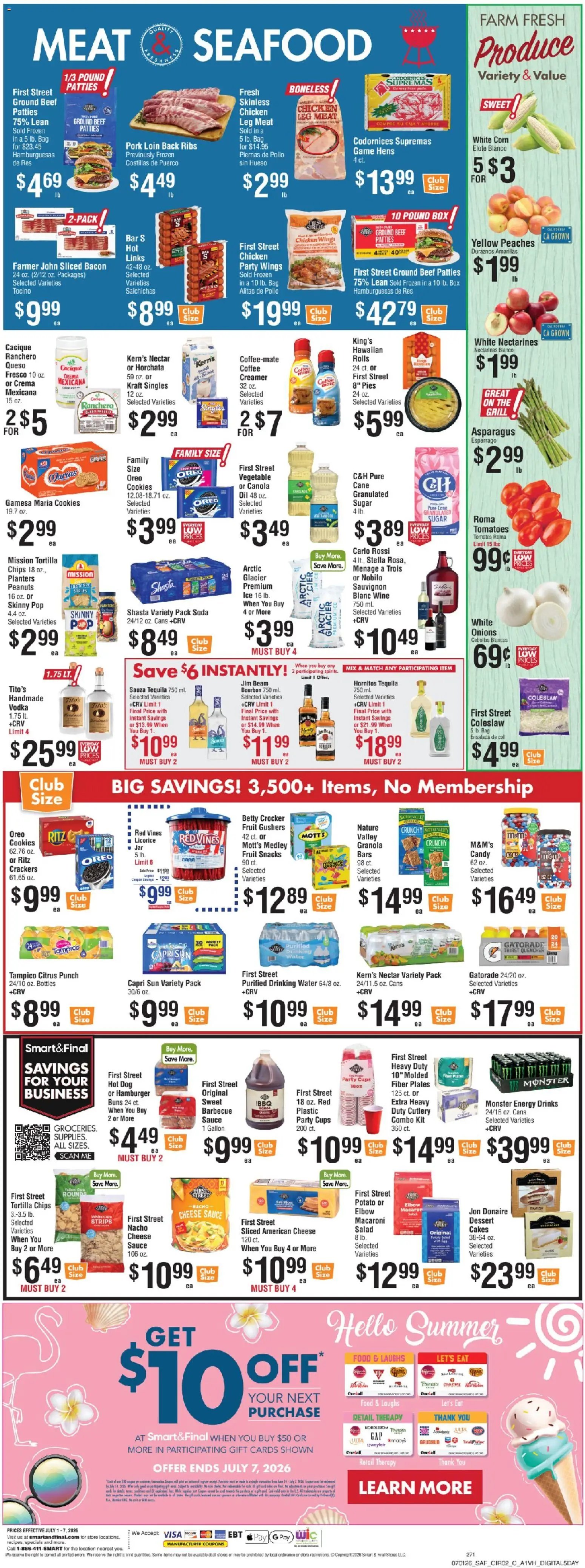 Smart & Final Weekly Ad - 5 Day A1VH