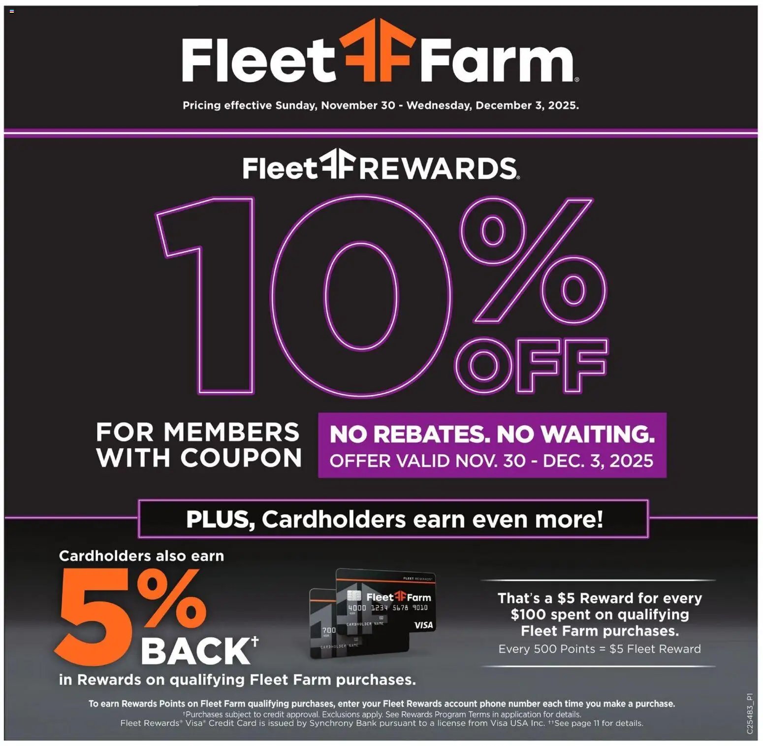 Mills Fleet Farm Cyber Week