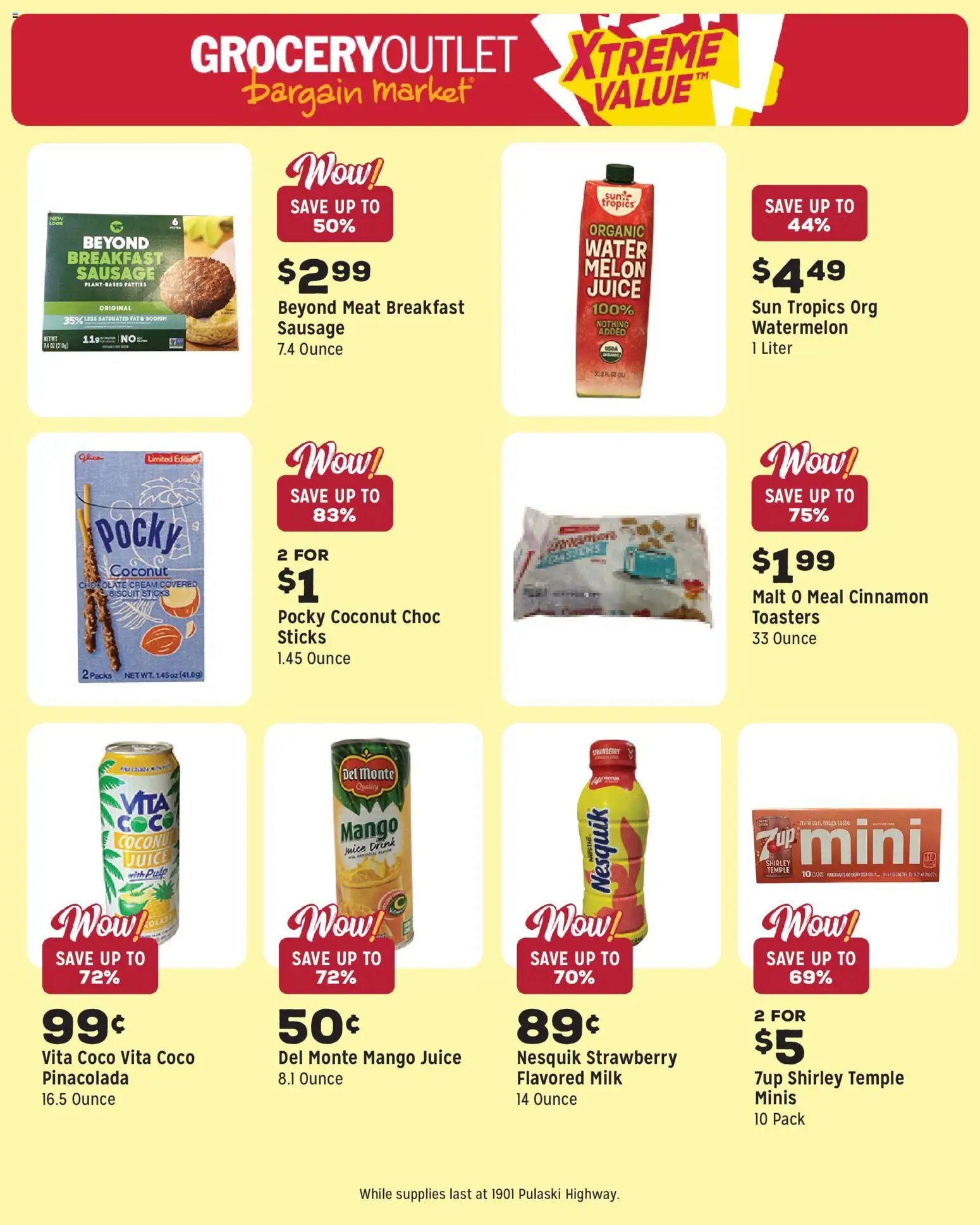 Grocery Outlet Weekly Ad - MD