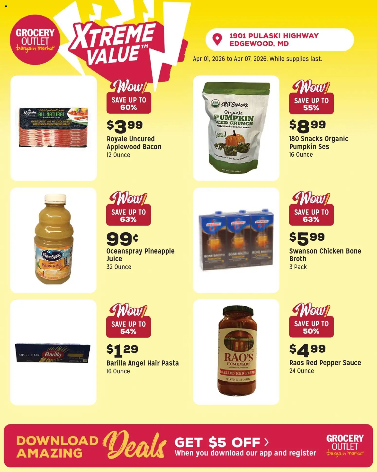 Grocery Outlet Weekly Ad - MD