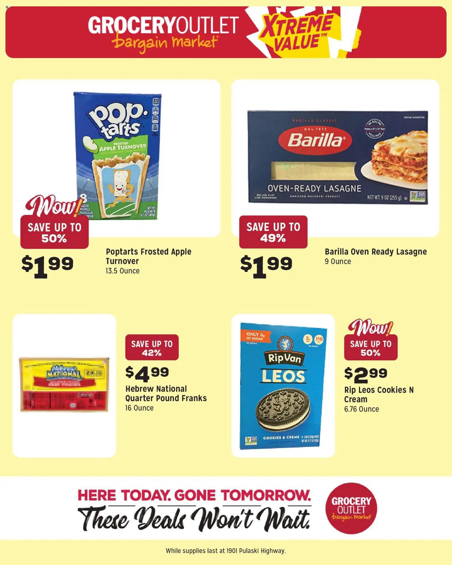 Grocery Outlet Weekly Ad - MD