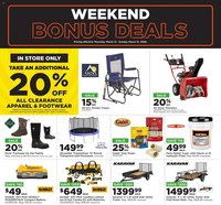 Mills Fleet Farm Weekend Ad