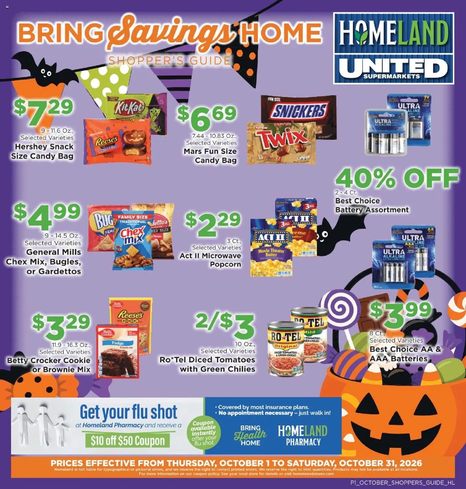 Homeland Bring Savings Home Shopper's Guide