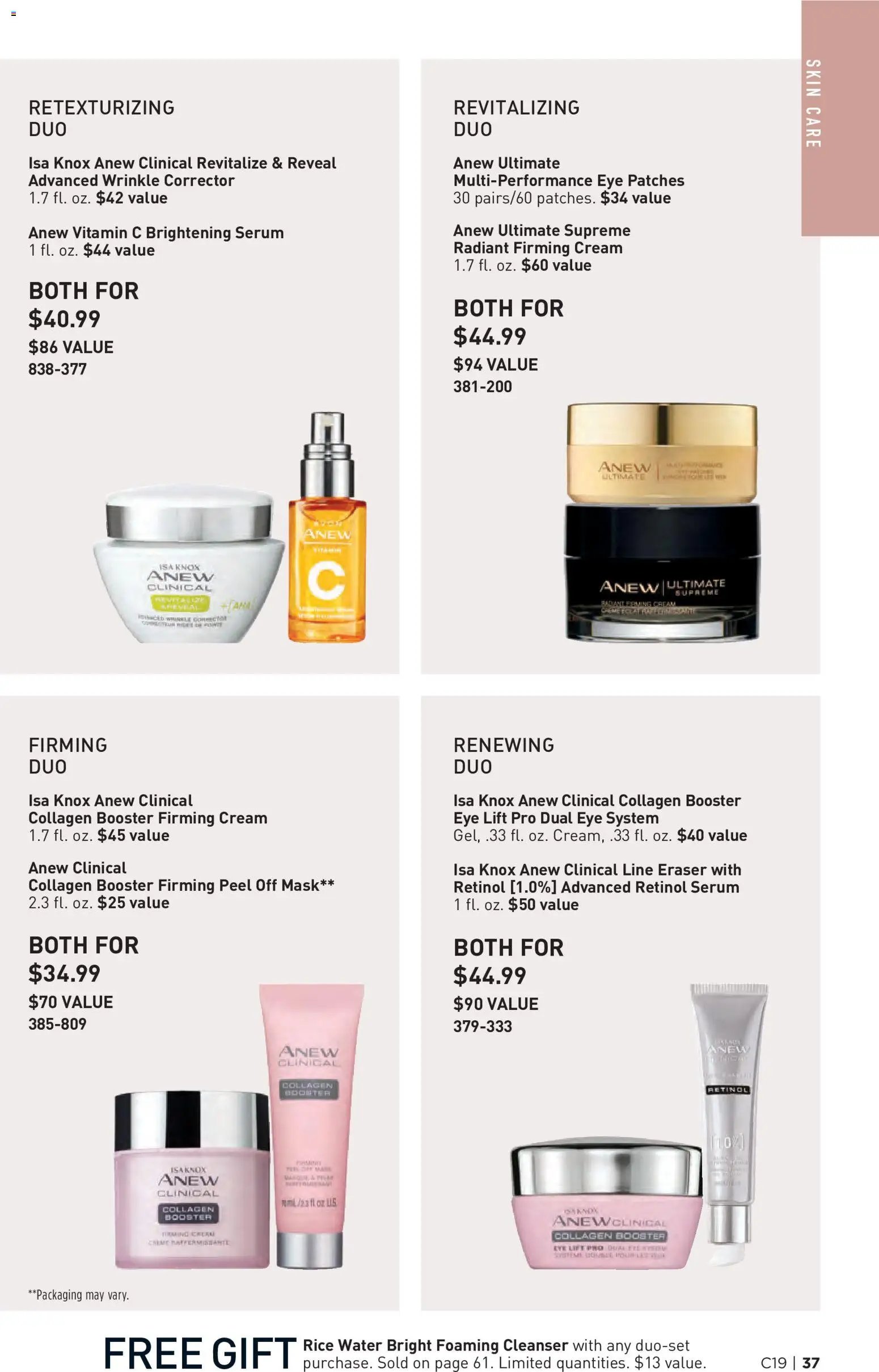 Avon Brochure