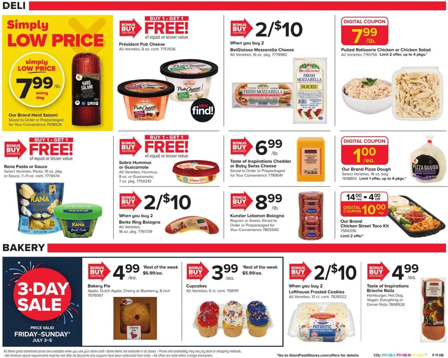 Giant Weekly Ad