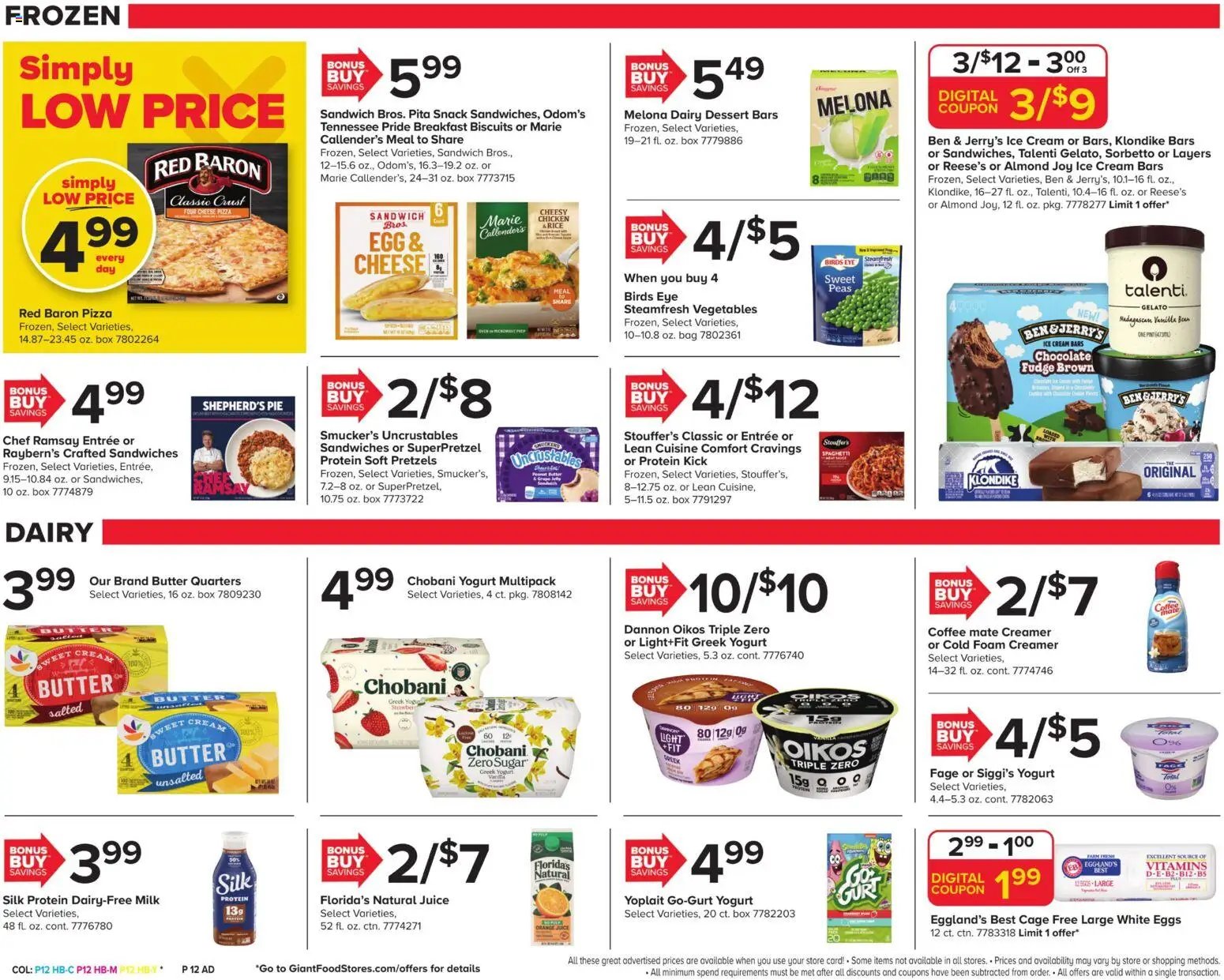 Giant Weekly Ad