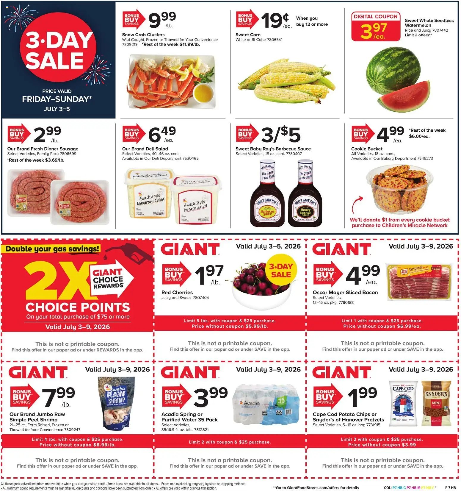Giant Weekly Ad