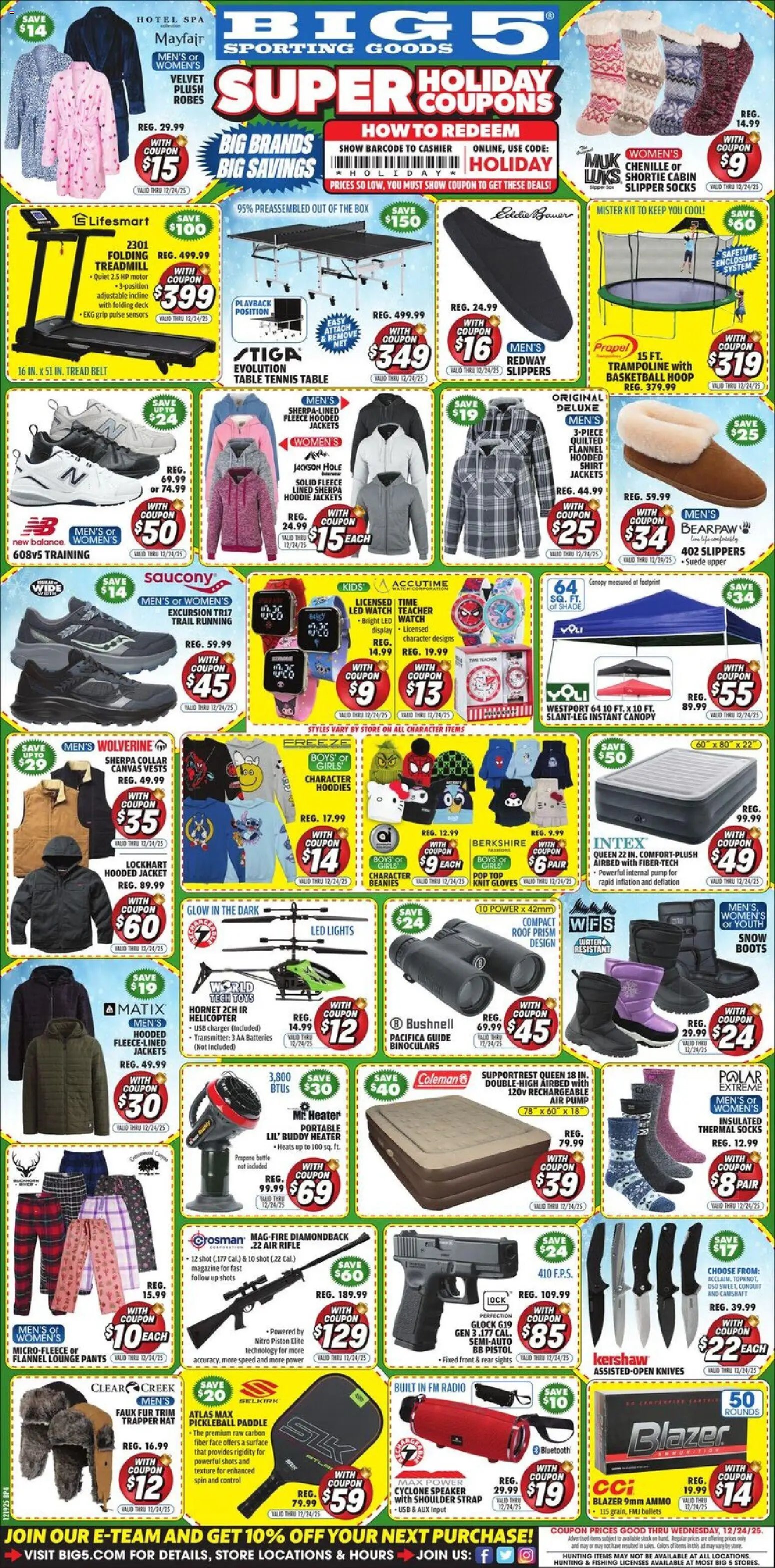 Big 5 Sporting Goods Weekly Ad