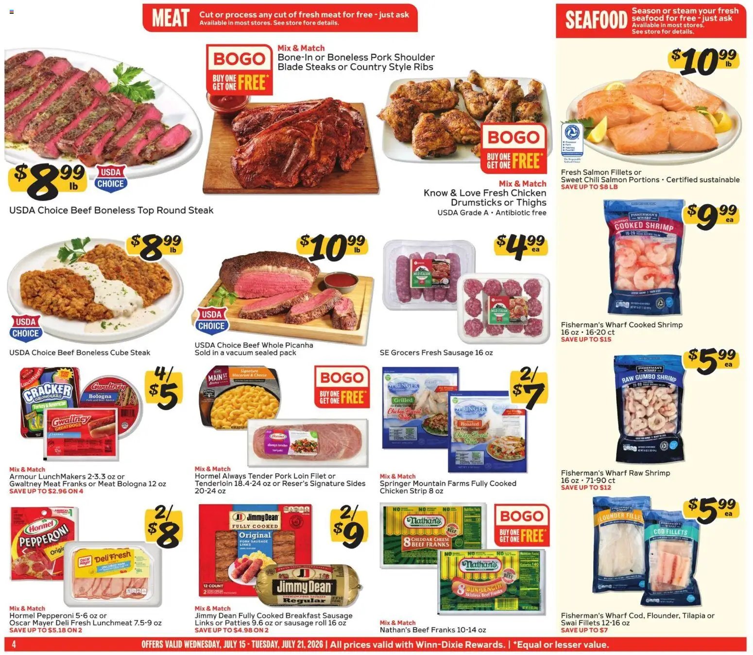 Winn Dixie Weekly Ad
