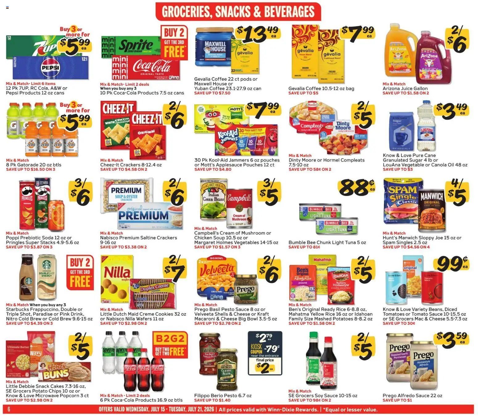 Winn Dixie Weekly Ad