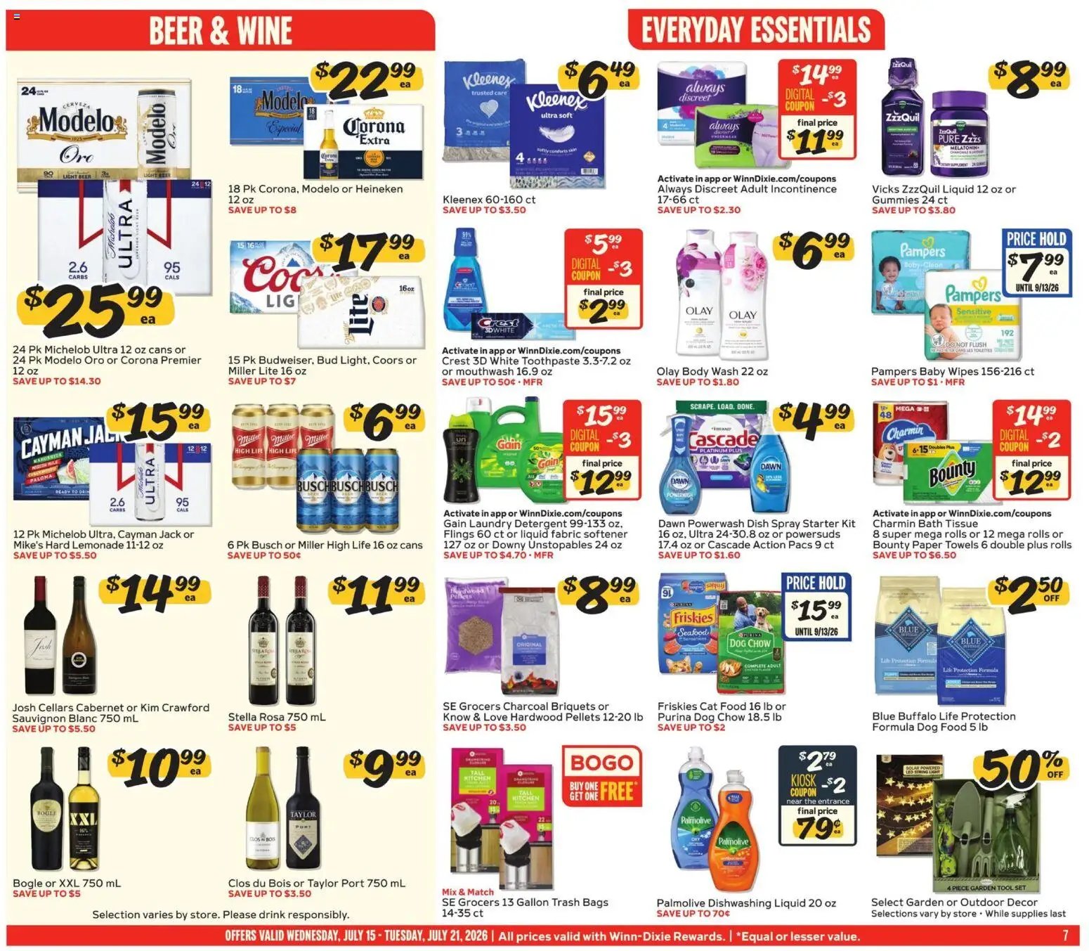 Winn Dixie Weekly Ad