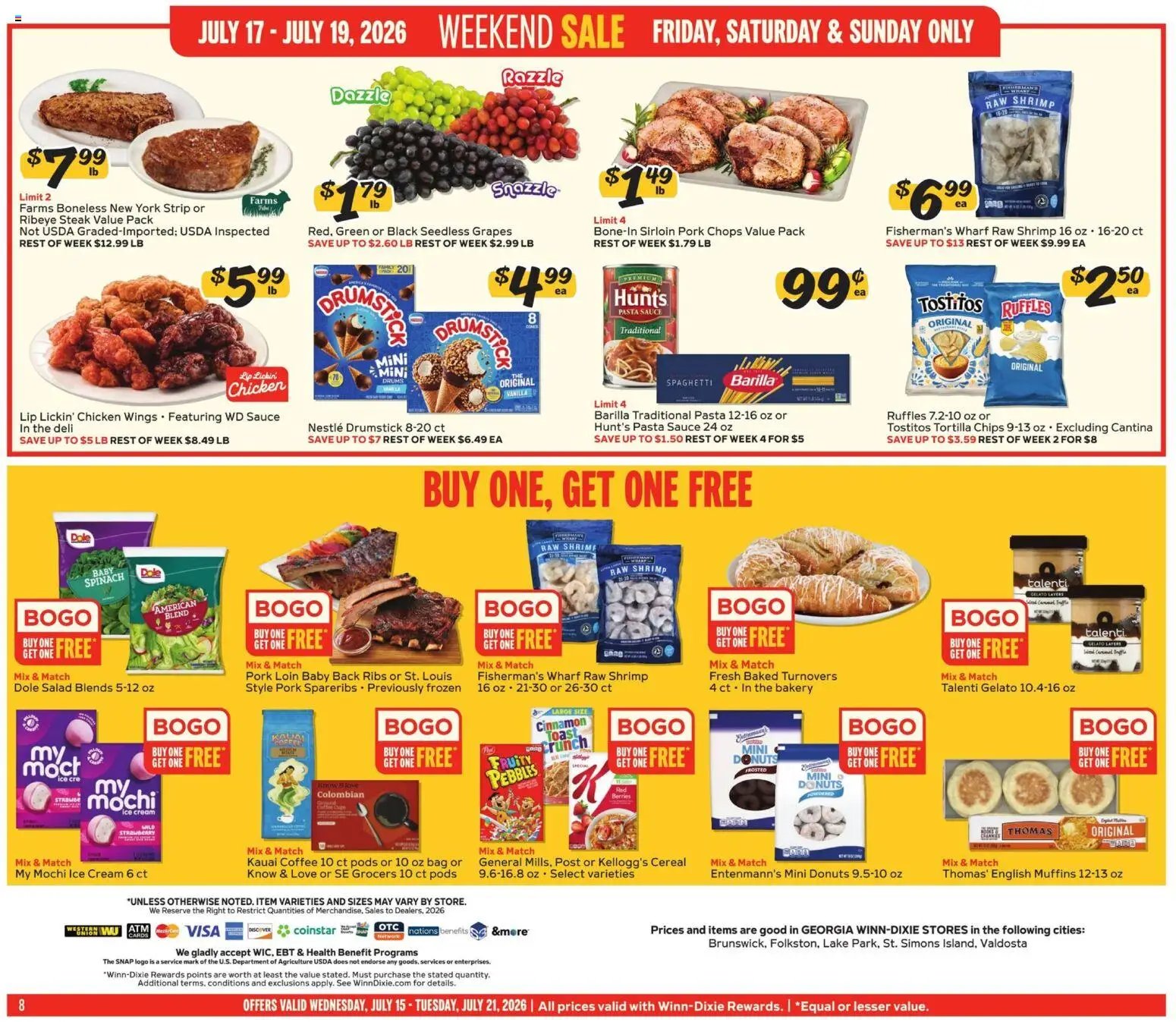 Winn Dixie Weekly Ad