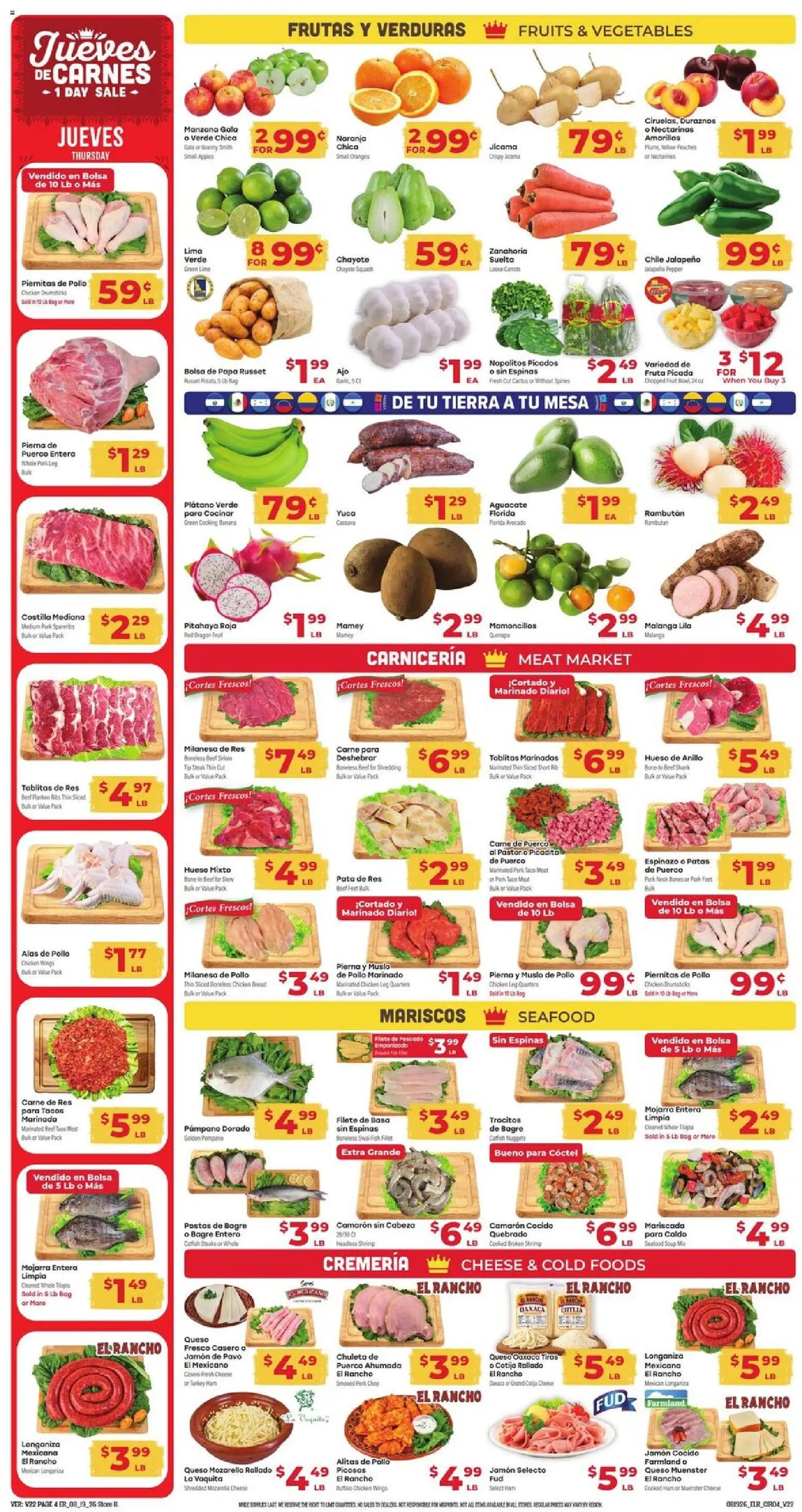 El Rancho Weekly Ad