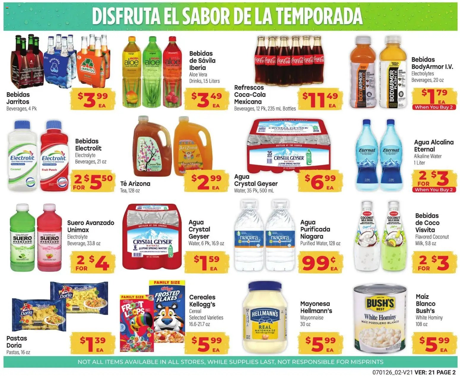 El Rancho Monthly Ad