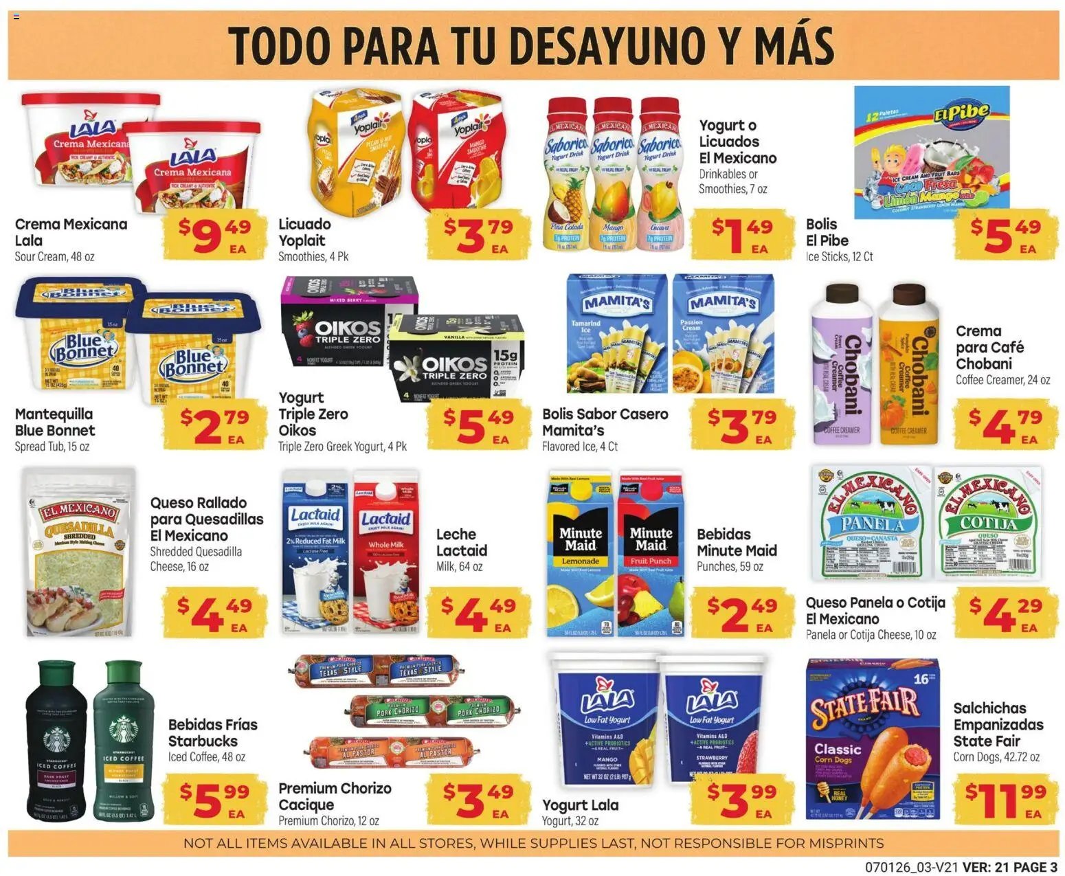 El Rancho Monthly Ad
