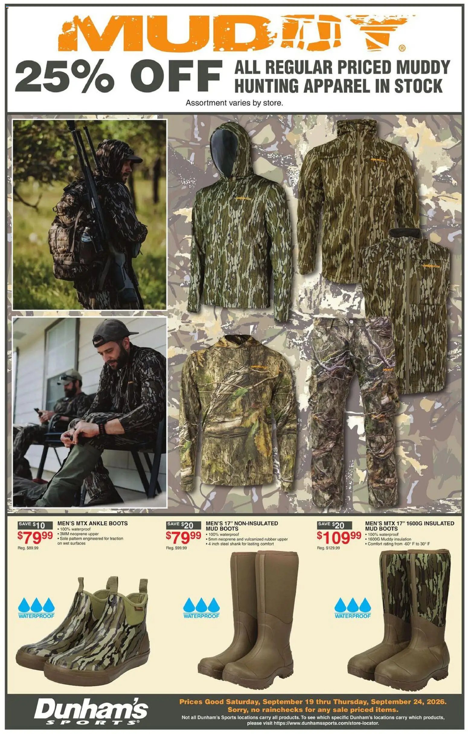 Dunham's Sports Weekly Ad