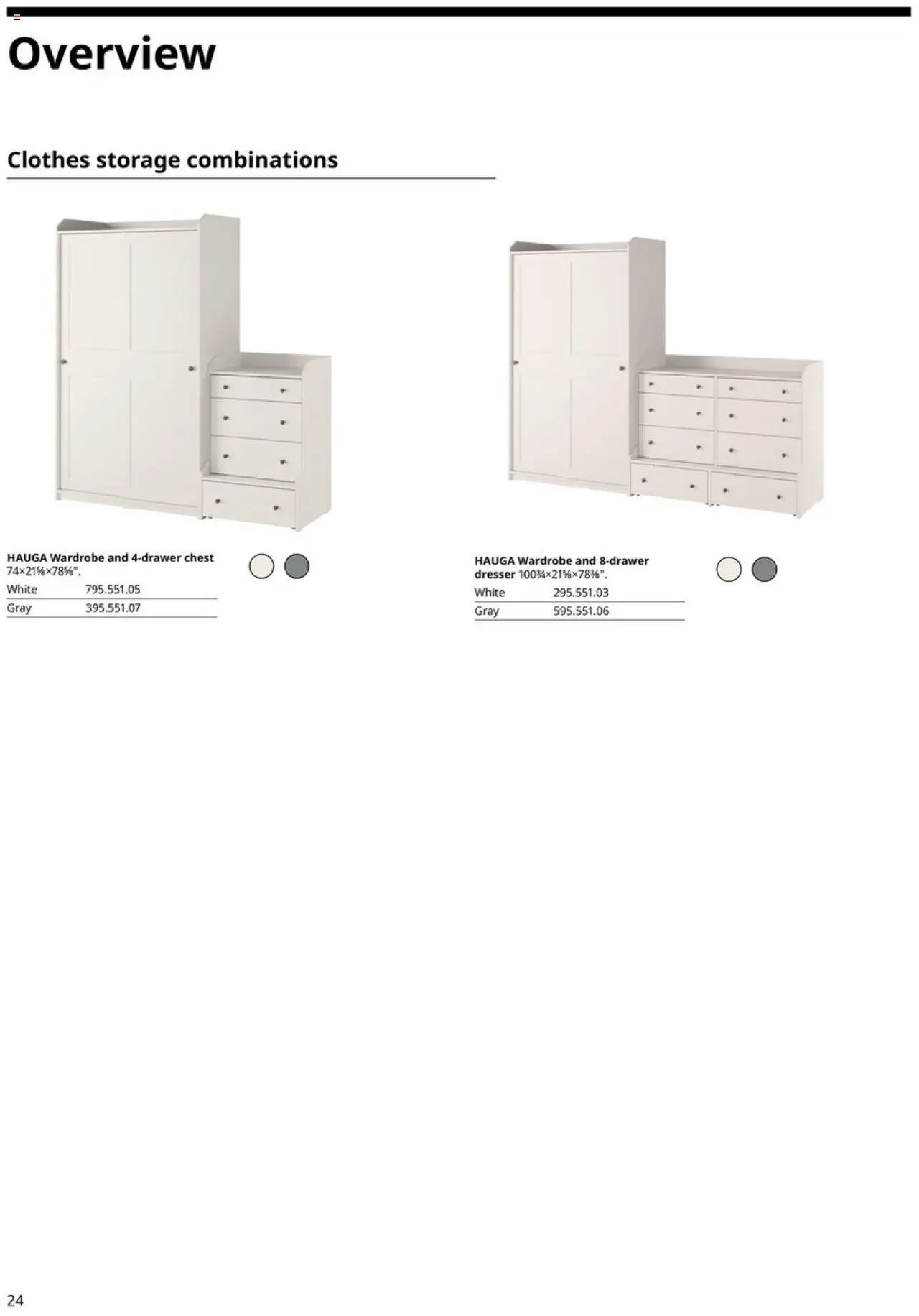 IKEA HAUGA Series (2025-01-01 - 2025-12-31) | 24