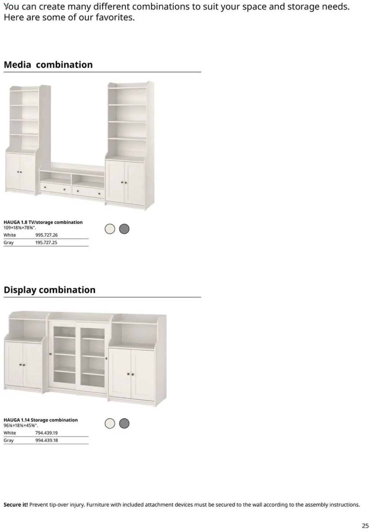IKEA HAUGA Series (2025-01-01 - 2025-12-31) | 25