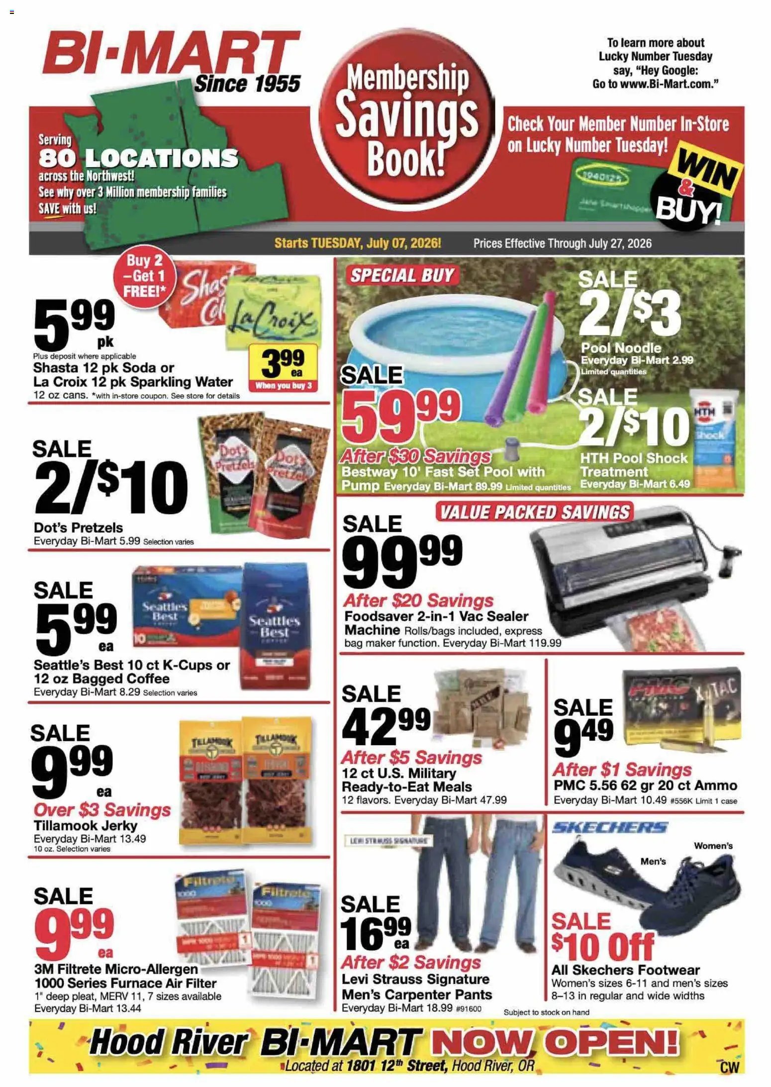 Bi-Mart Membership Savings Book