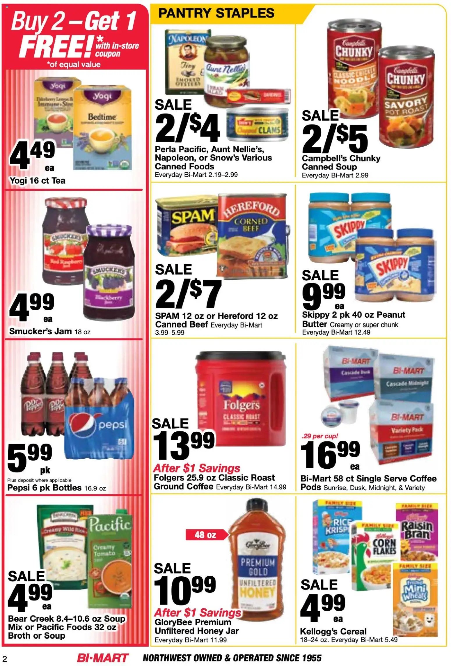 Bi-Mart Membership Savings Book
