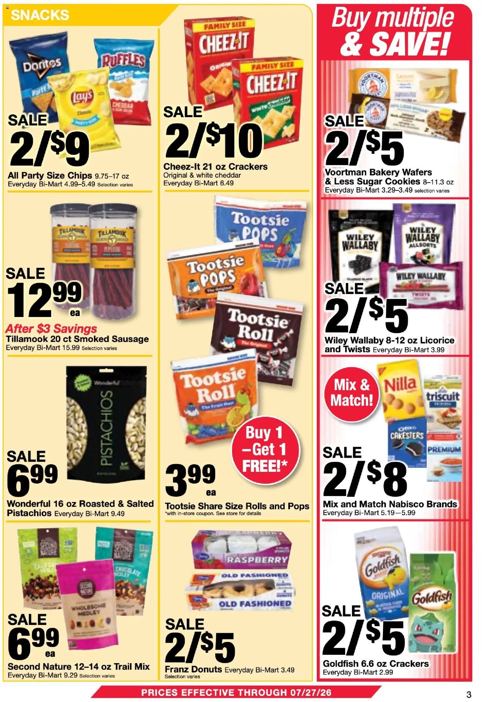 Bi-Mart Membership Savings Book