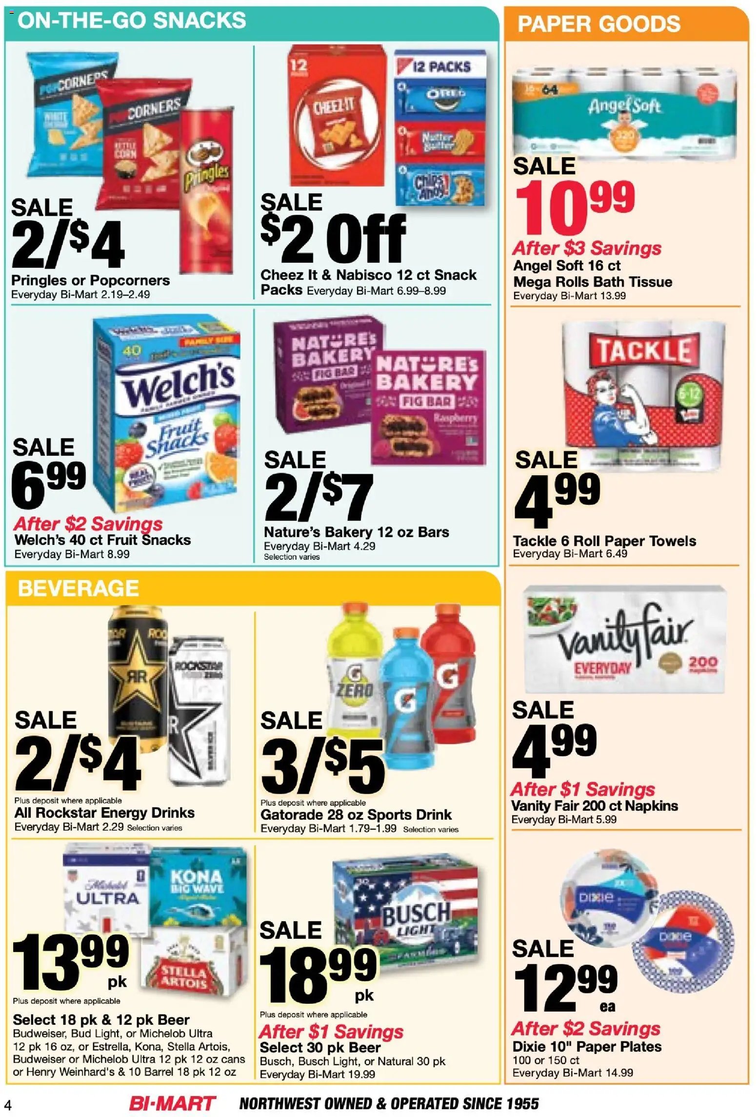 Bi-Mart Membership Savings Book
