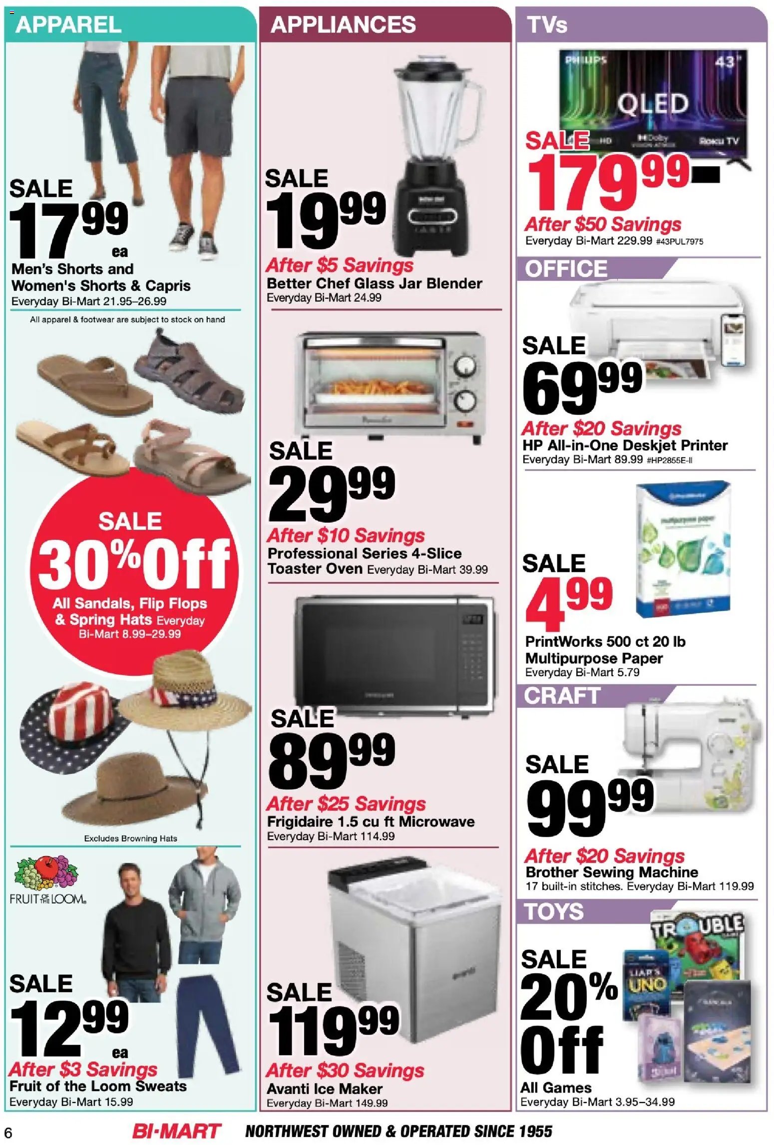 Bi-Mart Membership Savings Book