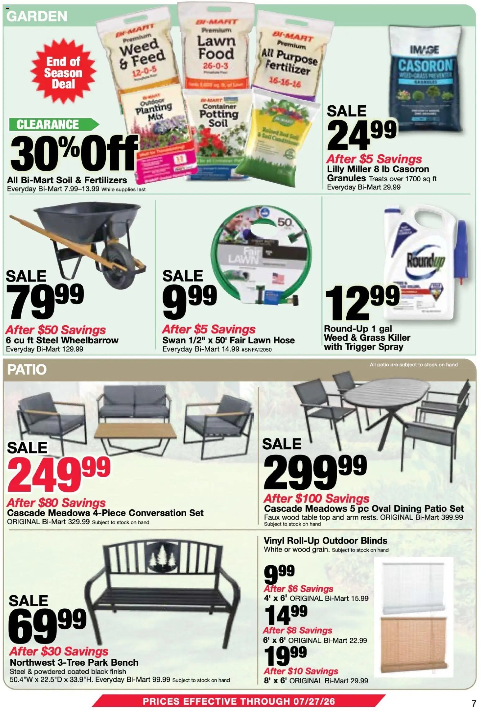 Bi-Mart Membership Savings Book