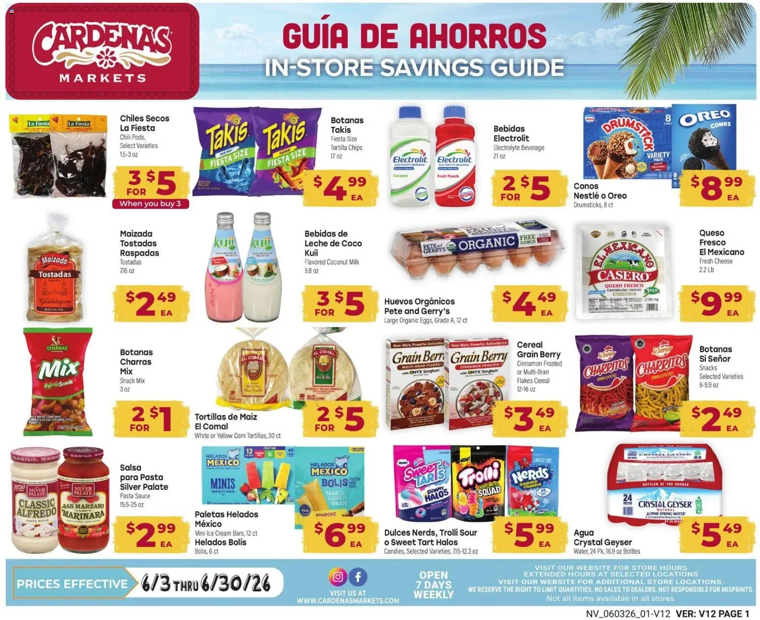 Cardenas Weekly Ad - NV