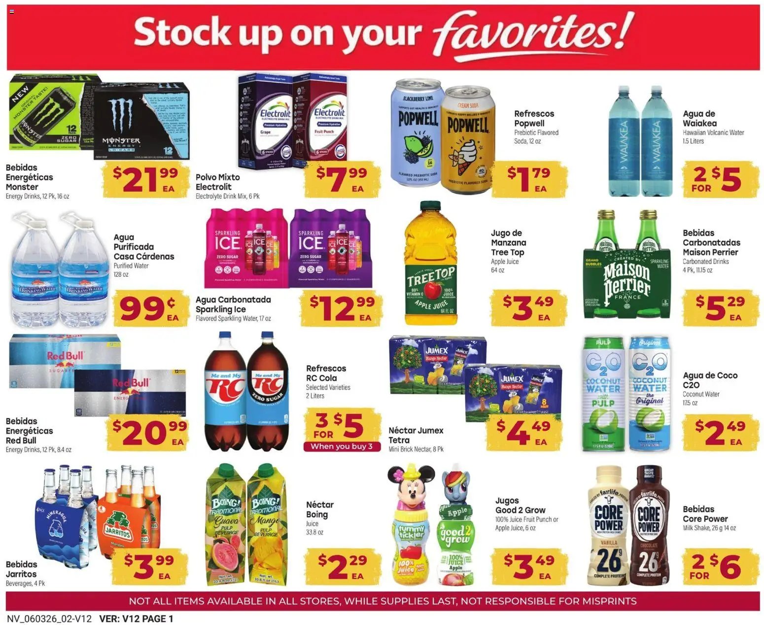 Cardenas Weekly Ad - NV
