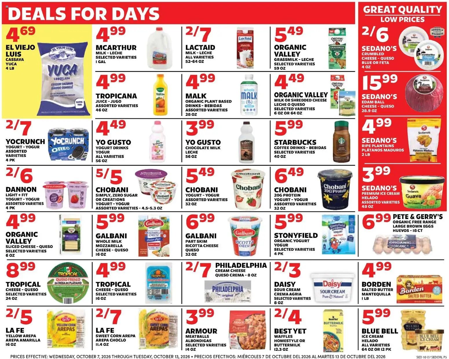 Sedano's Weekly Ad