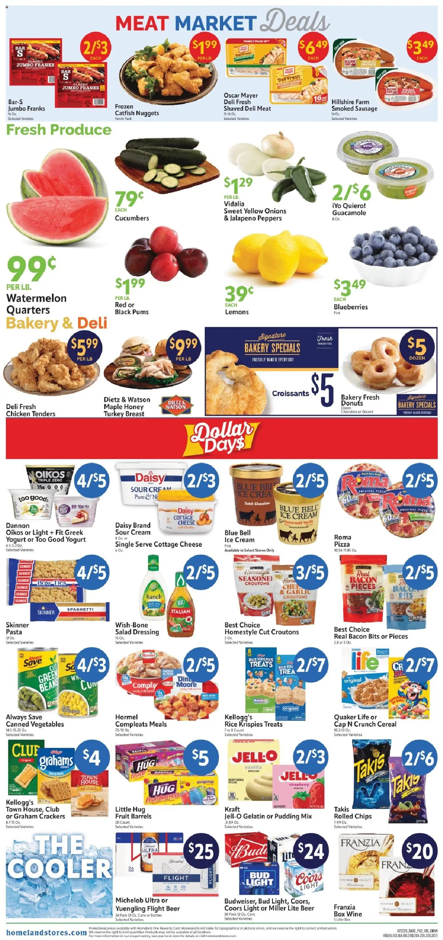Homeland Weekly Ad