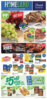 Homeland Weekly Ad