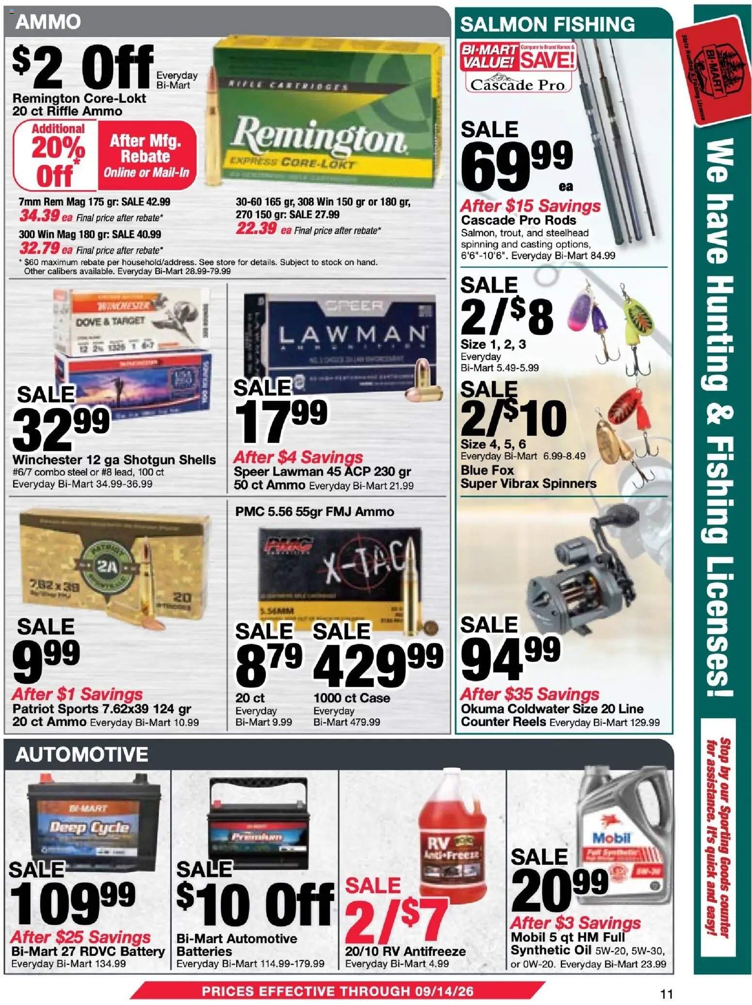 Bi-Mart Membership Saving Book