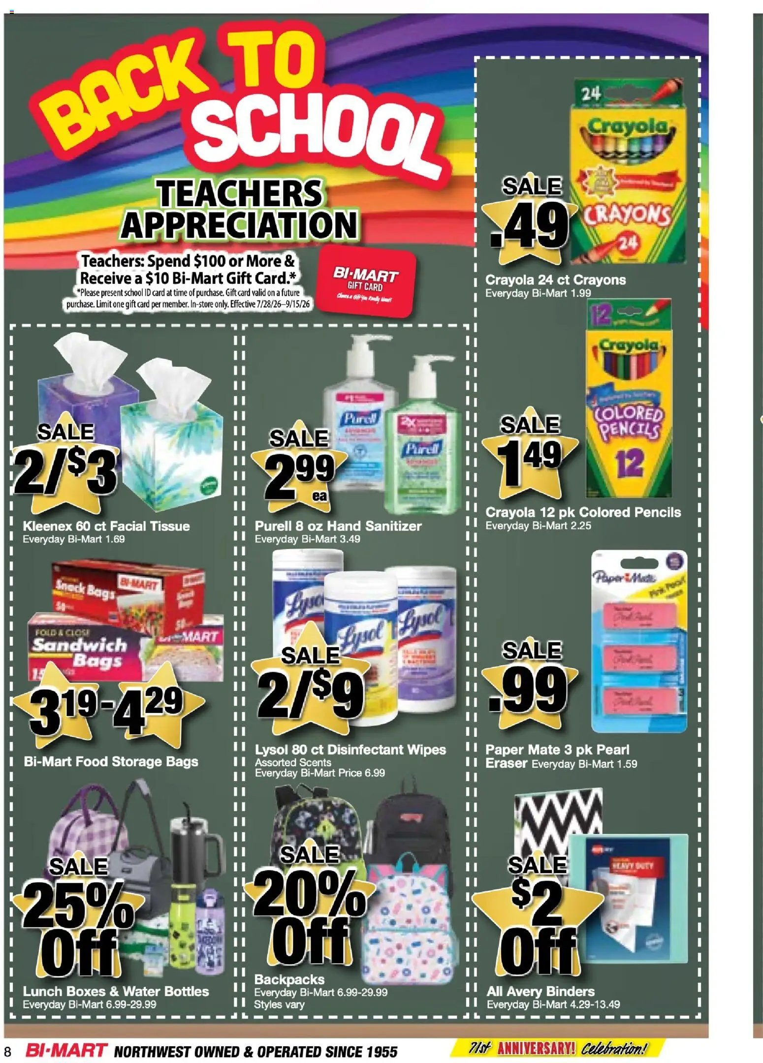 Bi-Mart Membership Saving Book