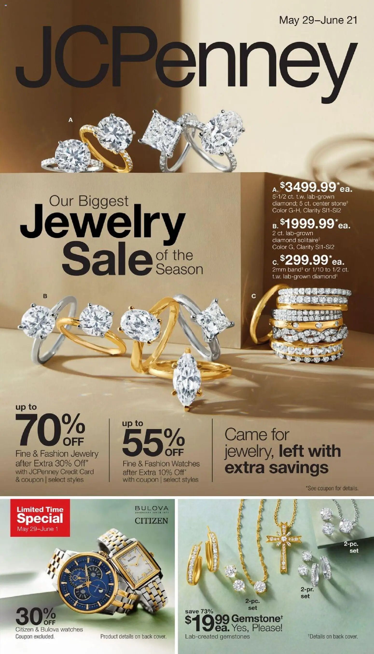 JCPenney Our Biggest Jewelry Sale of the Season