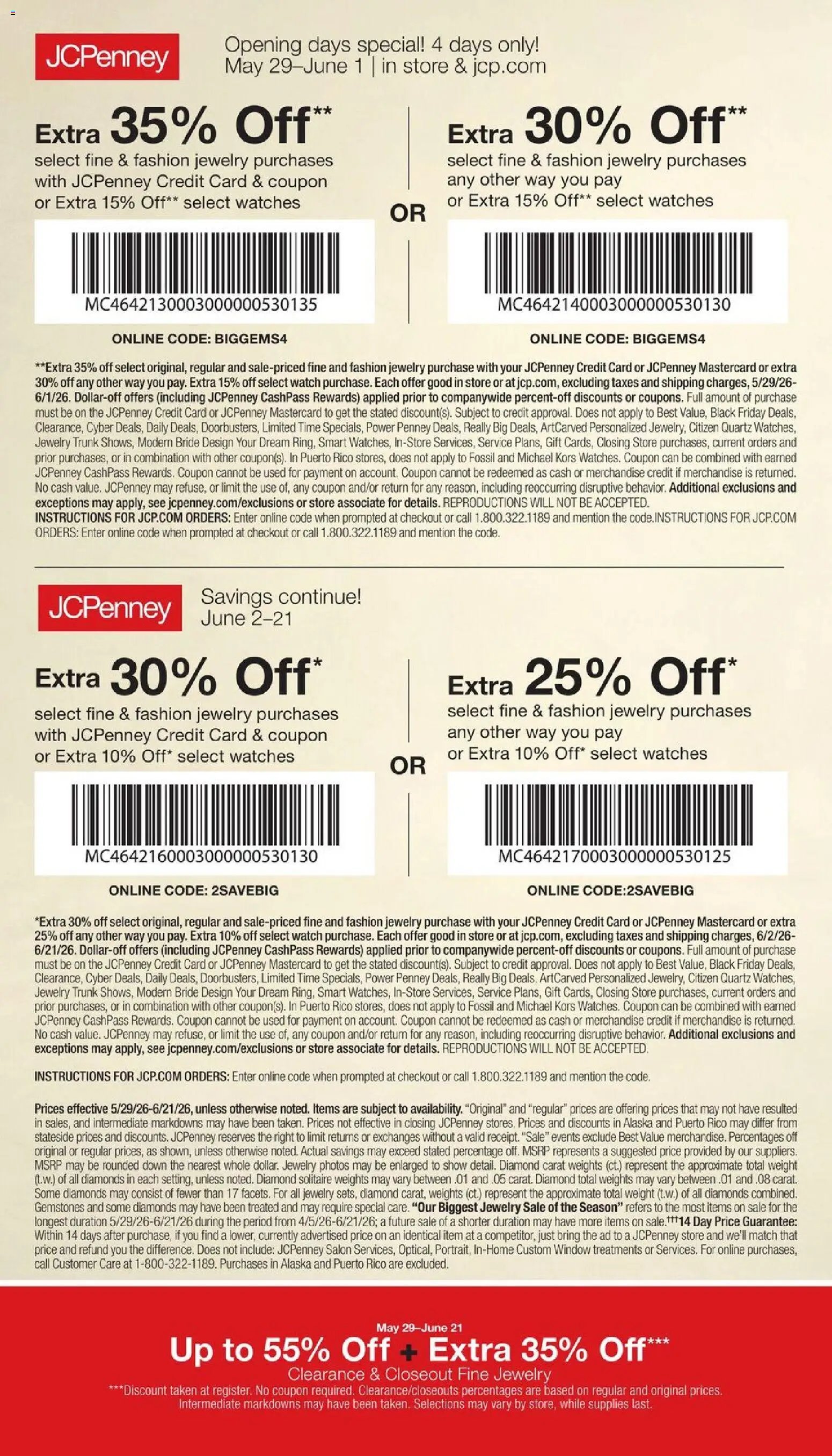 JCPenney Our Biggest Jewelry Sale of the Season