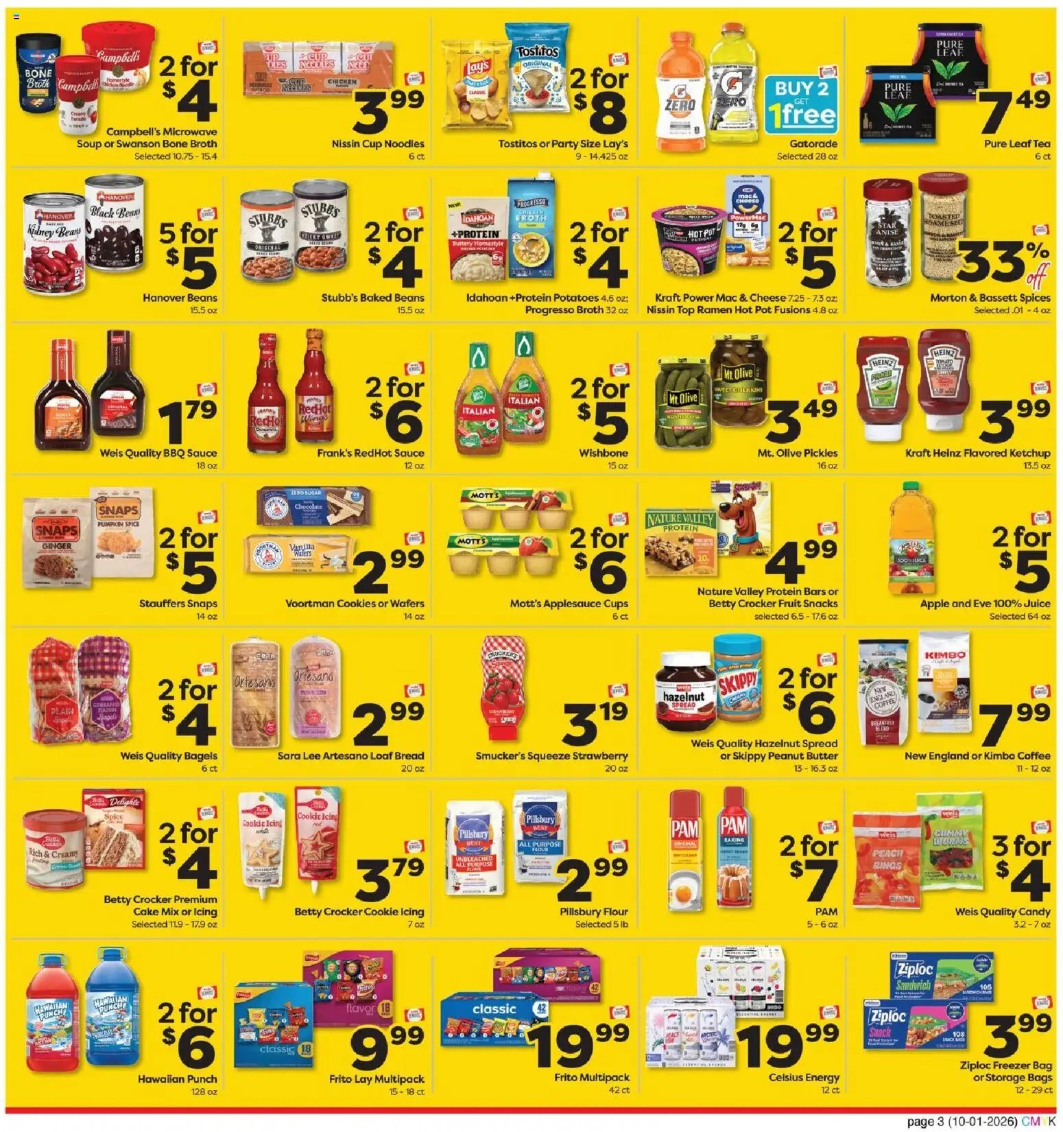 Weis Monthly Ad