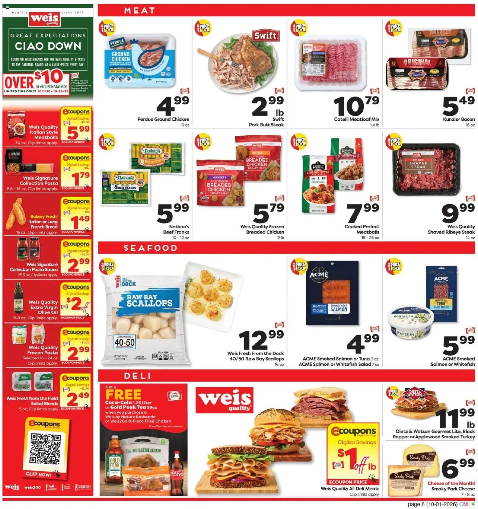 Weis Monthly Ad