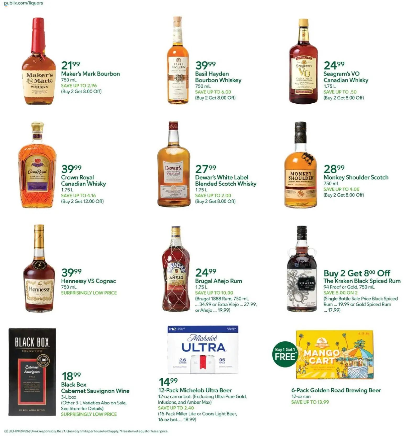 Publix Liquor Ad