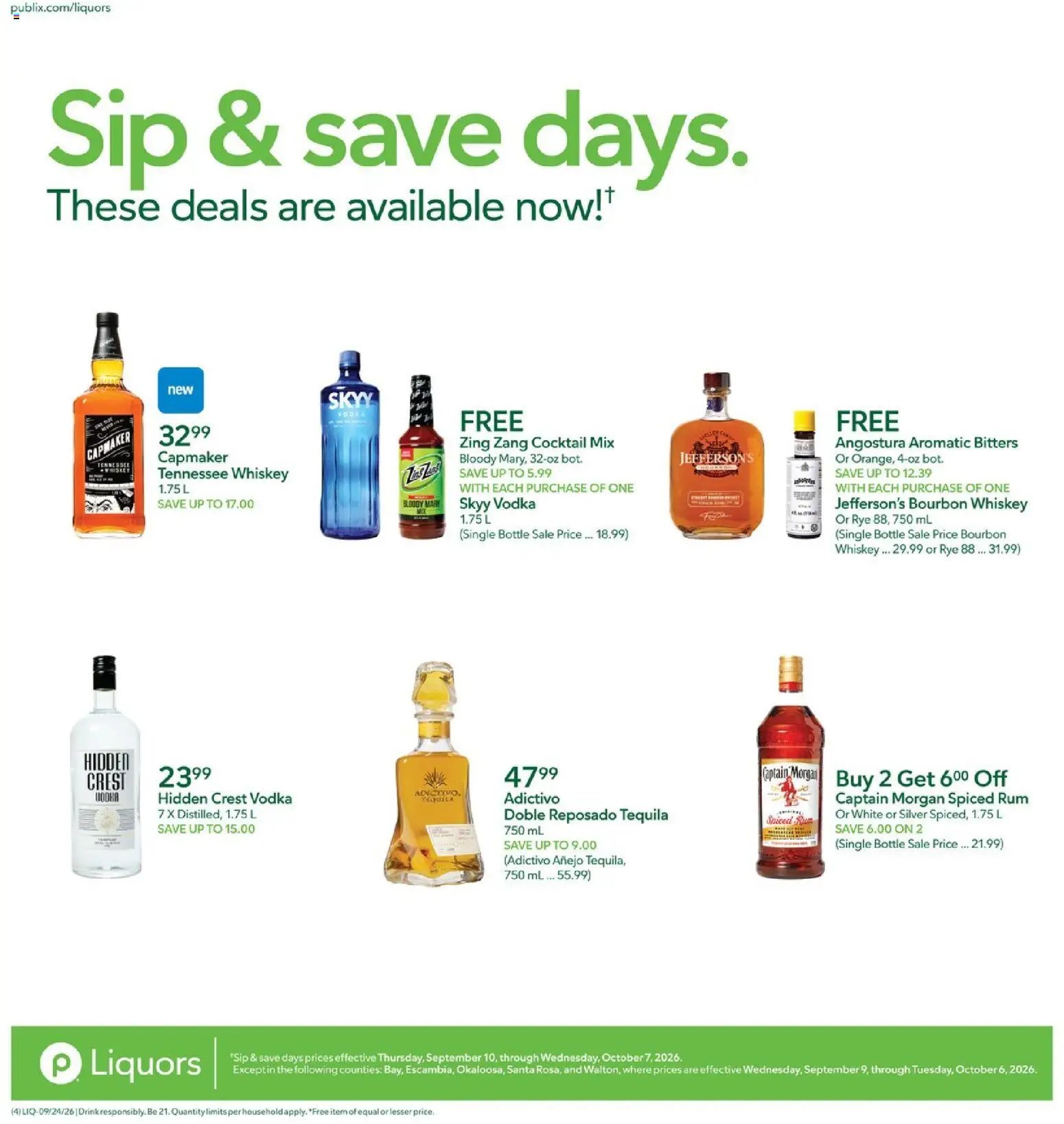 Publix Liquor Ad