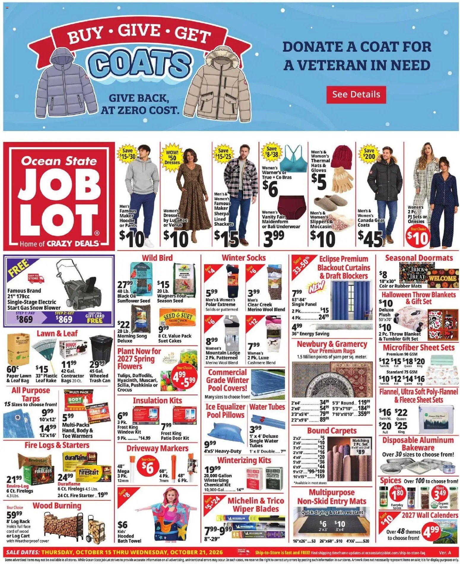 Ocean State Job Lot Weekly Ad - MA