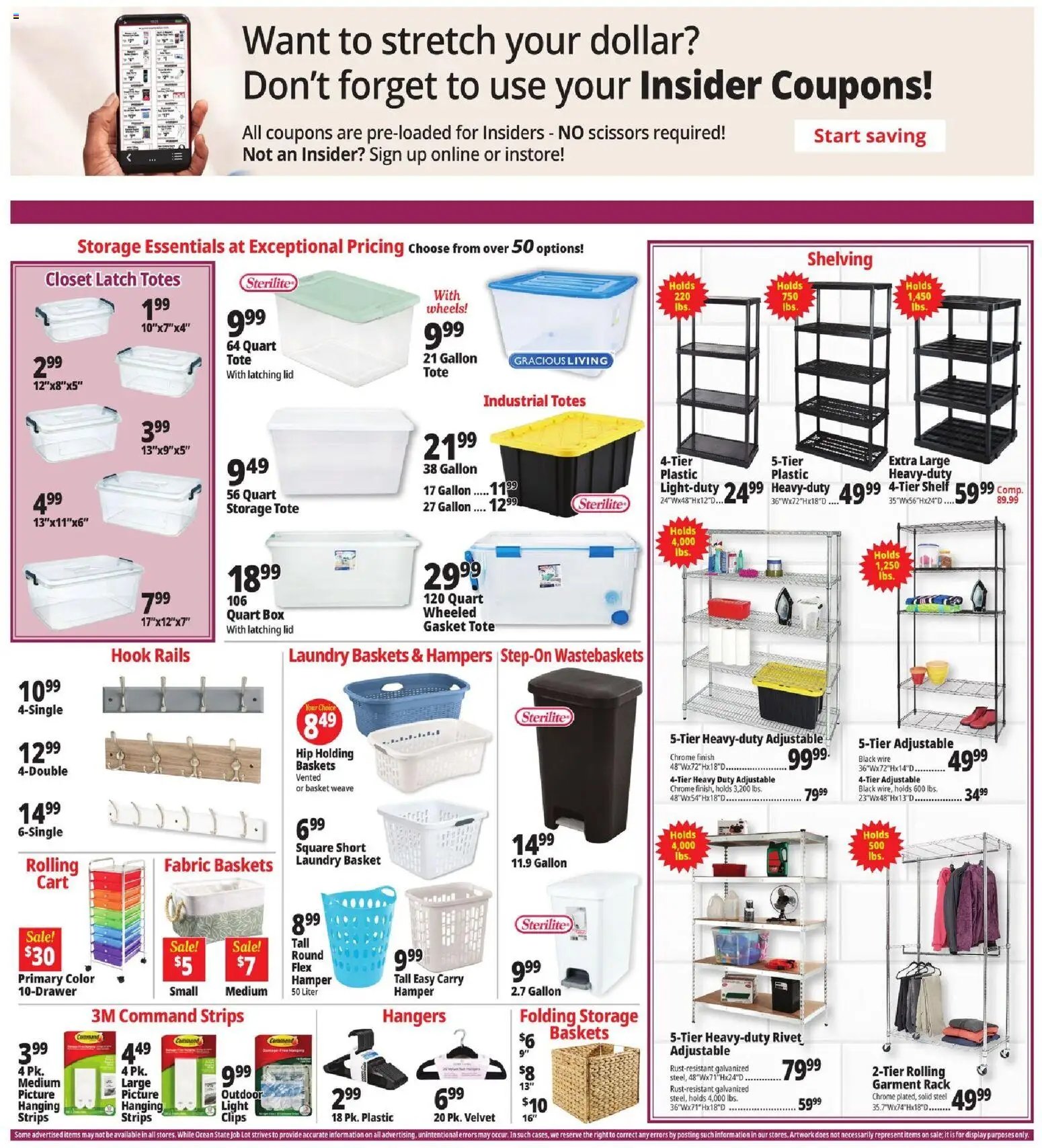 Ocean State Job Lot Weekly Ad - MA
