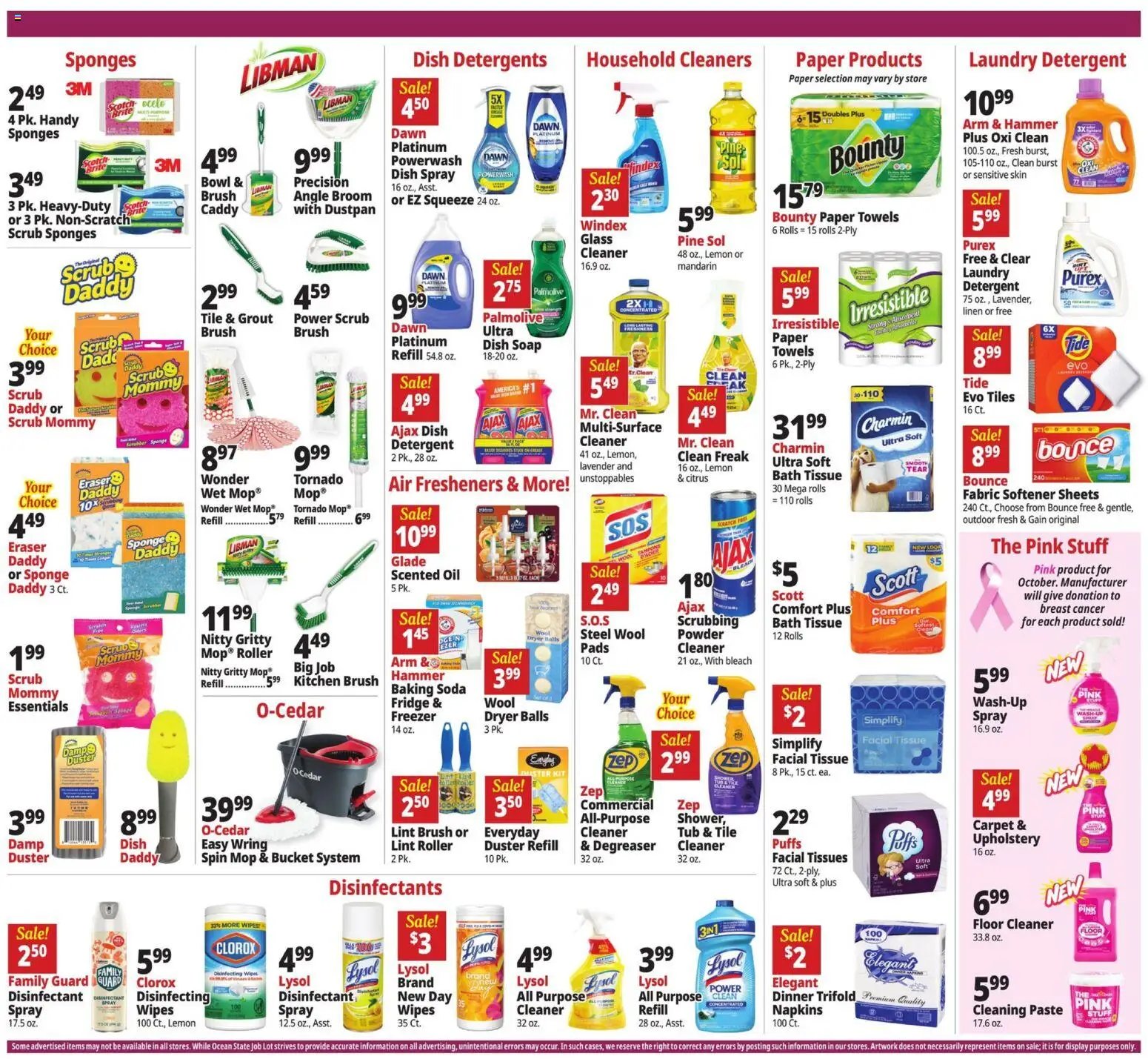 Ocean State Job Lot Weekly Ad - MA