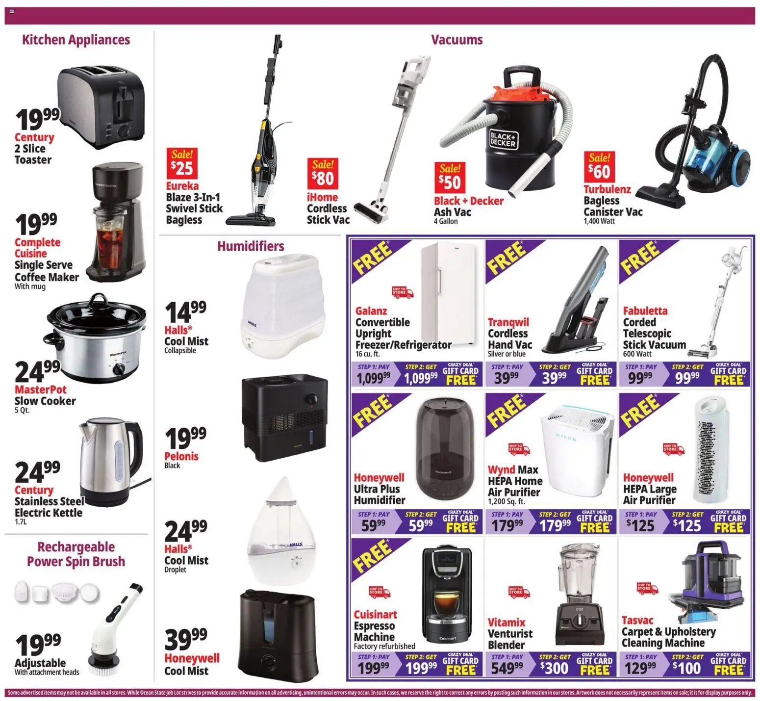 Ocean State Job Lot Weekly Ad - MA