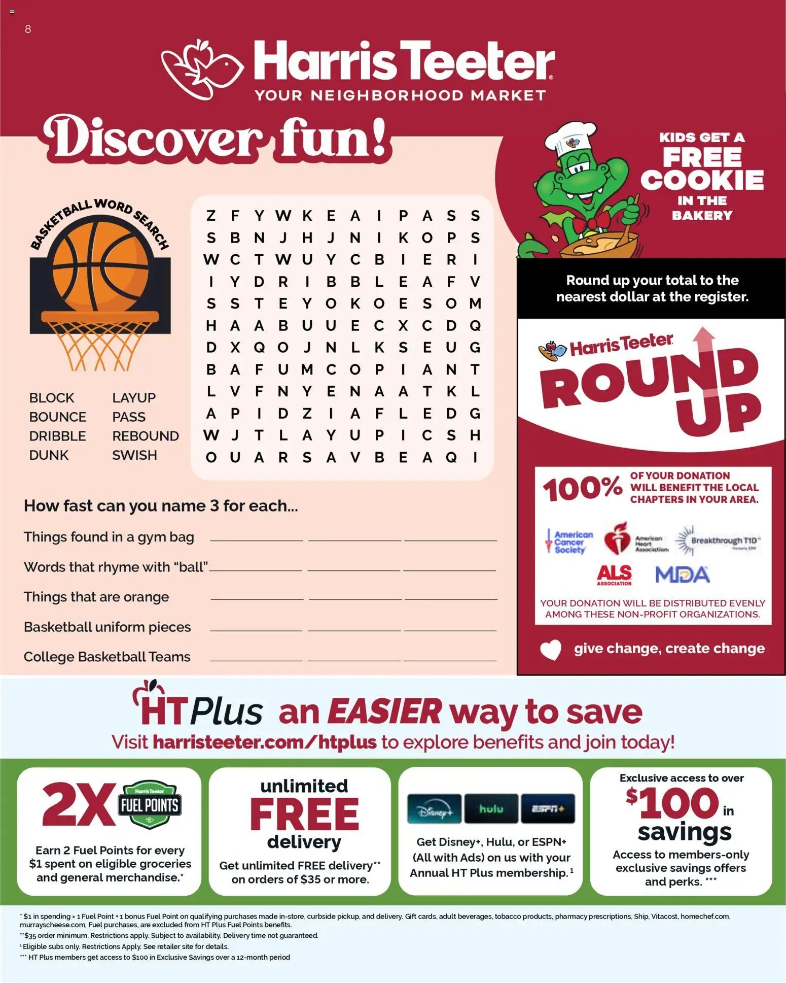 Harris Teeter Monthly Ad