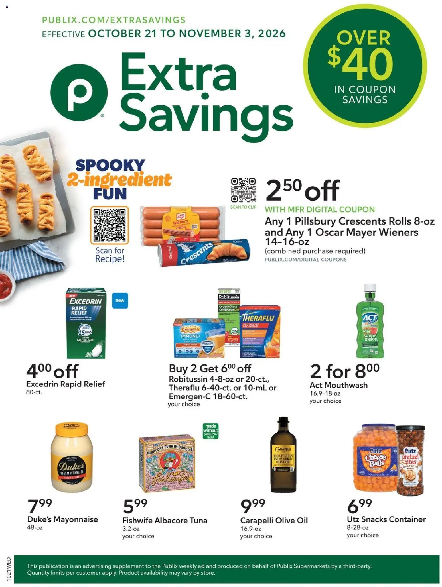 Publix Extra Savings