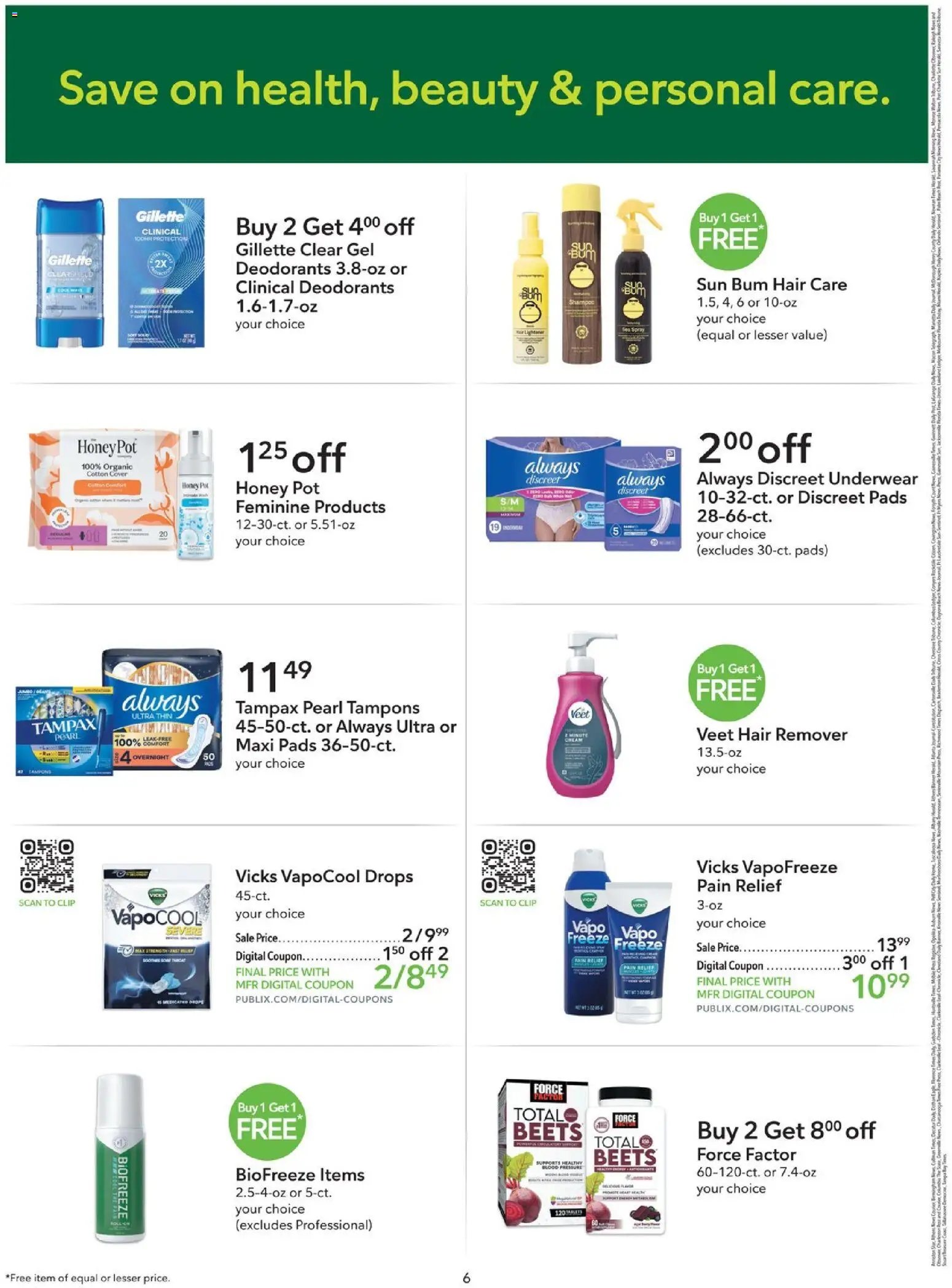 Publix Extra Savings